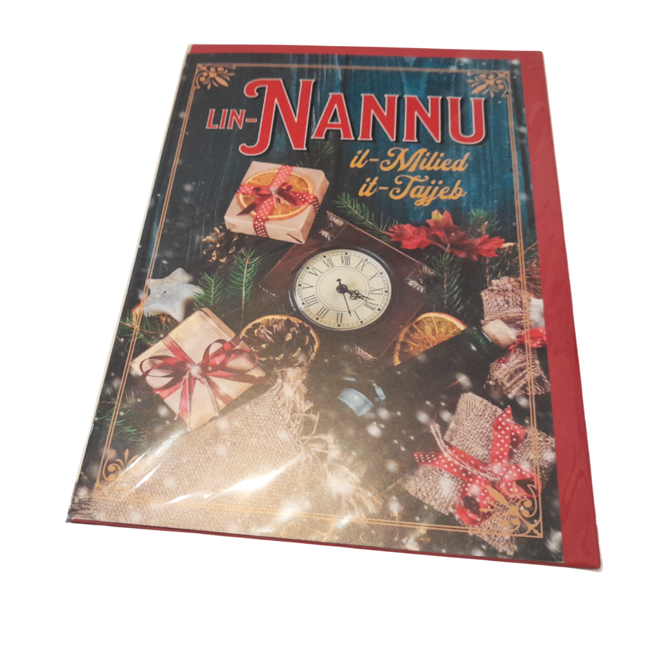 Christmas Cards - Maltese Christmas Cards: Nannu