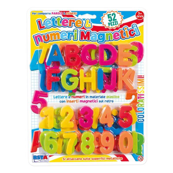 Toys Educational - Magnetic Letters & Numbers - (RSTA)