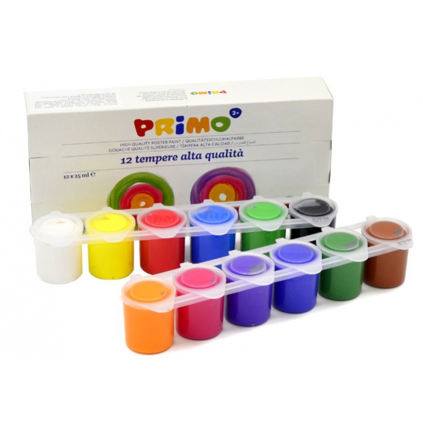 Paint - Premium Poster Paint - (Primo) - Set of 12