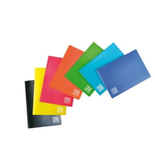 Notebooks - A4 Advanced Book/Notebook with Front Plastic Cover - (One Color)