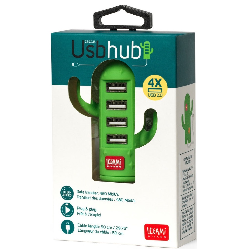 USB Hub - Cactus USB Hub