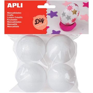 Crafts - Jablo/Styrofoam Balls - (Apli) - 45mm