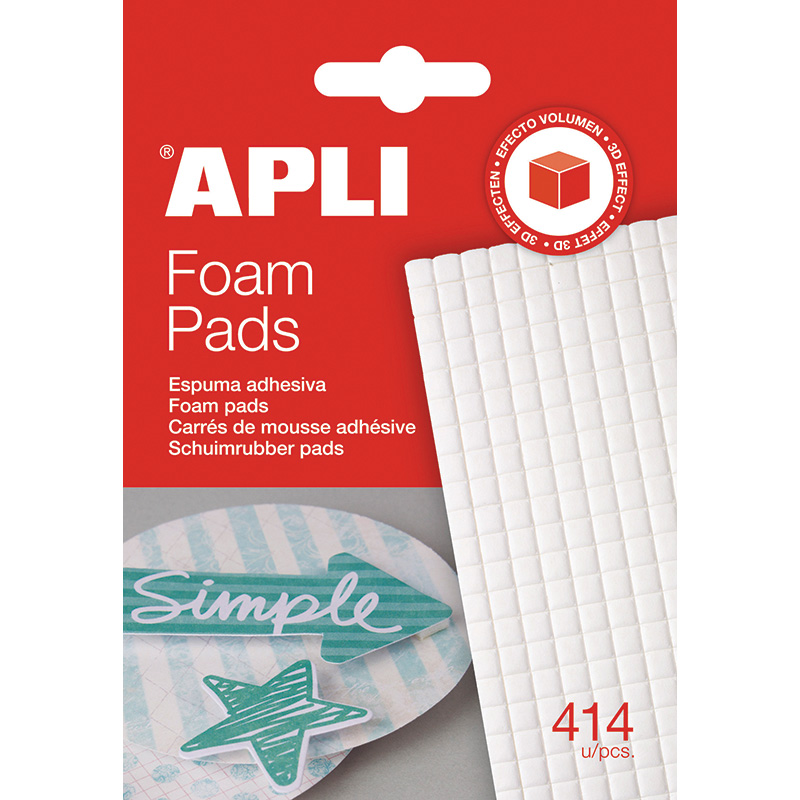 Stickers - Foam Pads - (Apli)