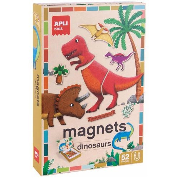 Dinosaur Magnets - (Apli)