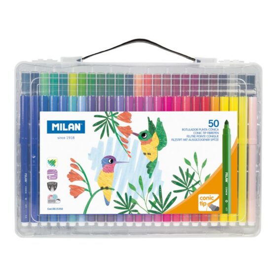 Markers - Cone Tip Fibre Pens - (Milan)