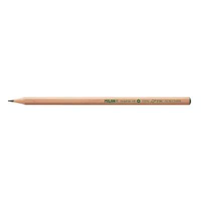 Pencils - HB Natural Pencil- (Milan)