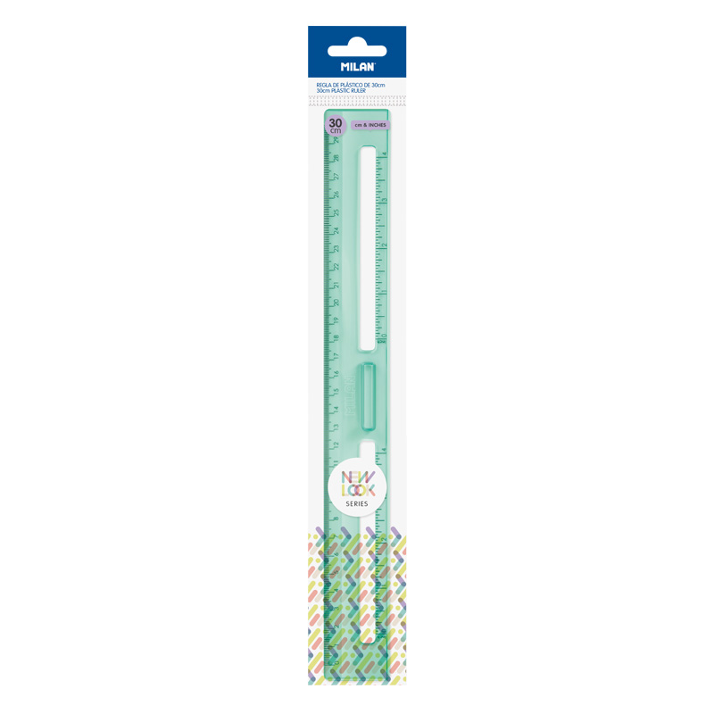 Rulers - Plastic Reading Rulers - (Milan) - 30cm