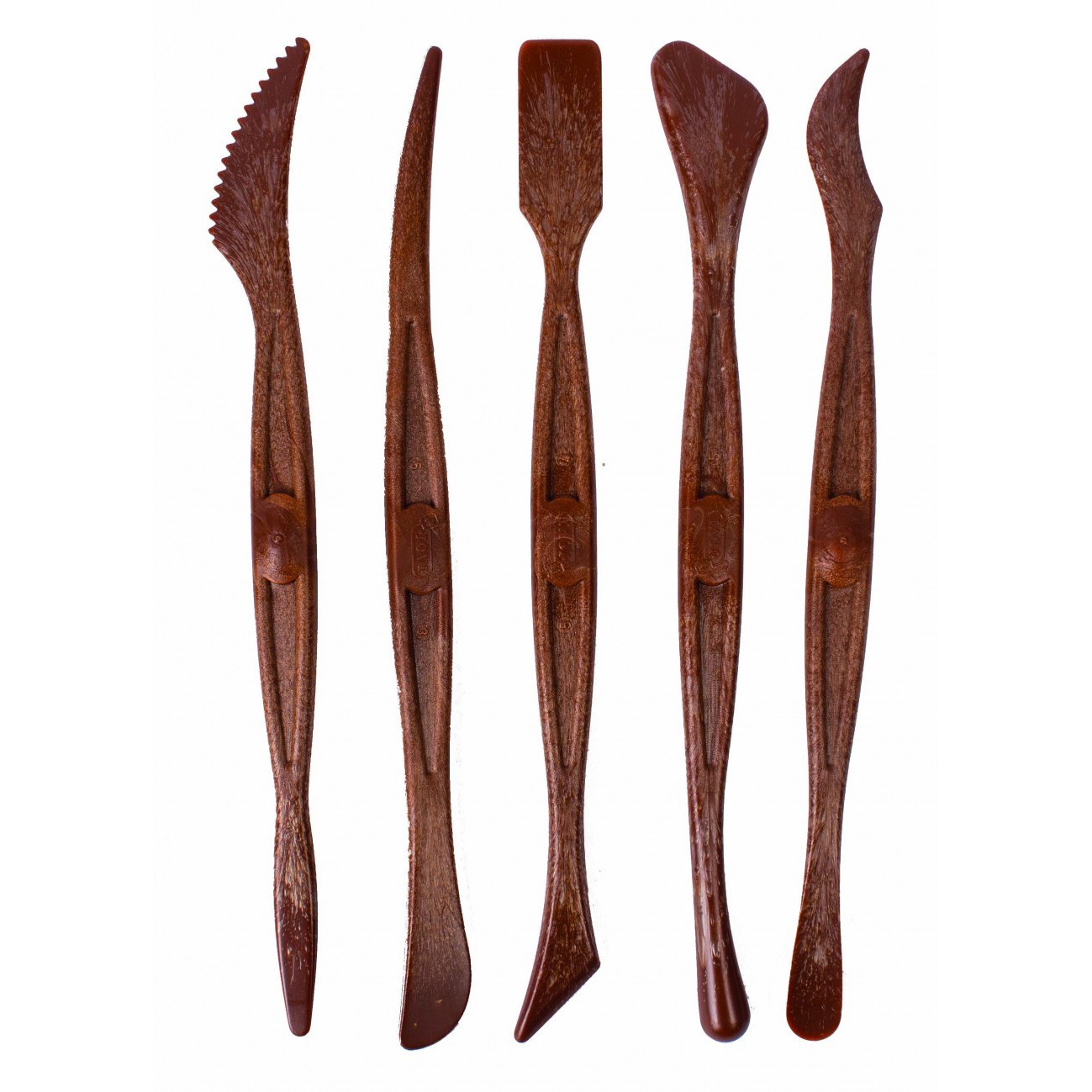 Play Dough - Modelling Spatulas - (Jovi) - Brown Colour