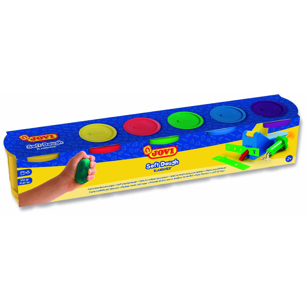 Play Dough - Set of Soft Dough by 5- (JOVI)
