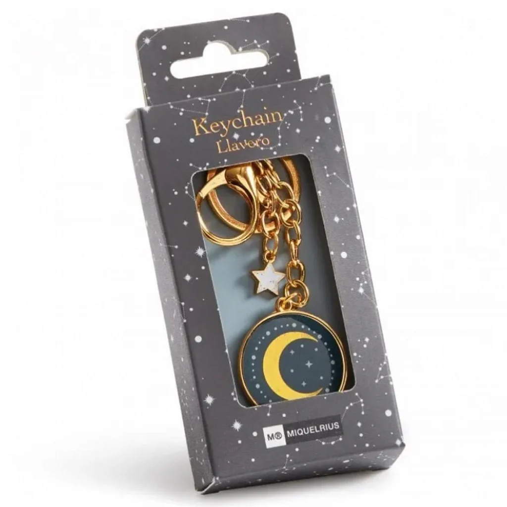 Keychains - Moon Keyring - (Miquelrius)
