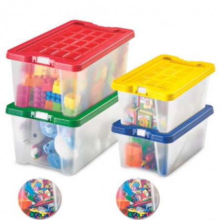 Box – Multipurpose Transparent Plastic Box – (Faibo) - Small