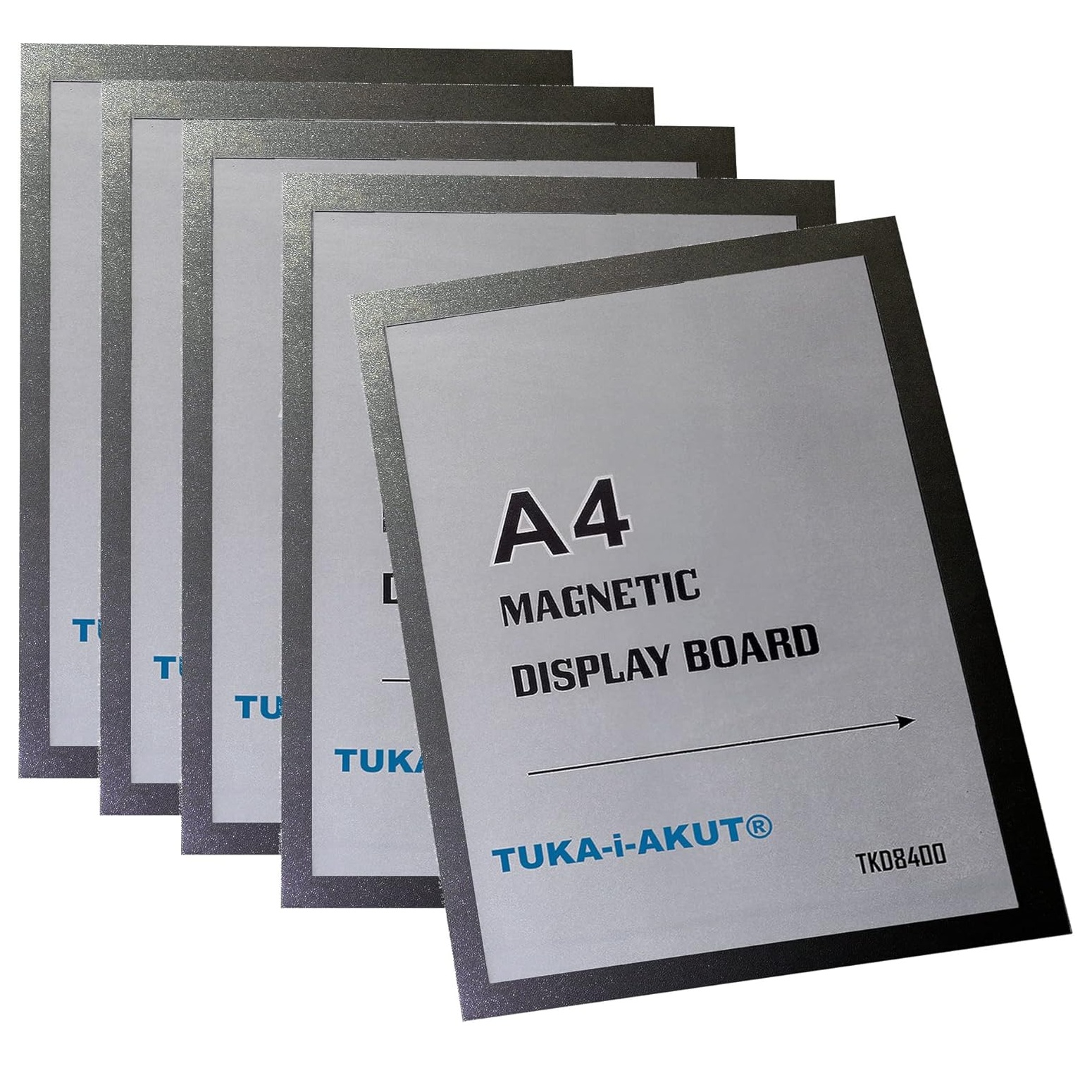 A4 Magnetic Self-Adhesive Black Display Frame By 2