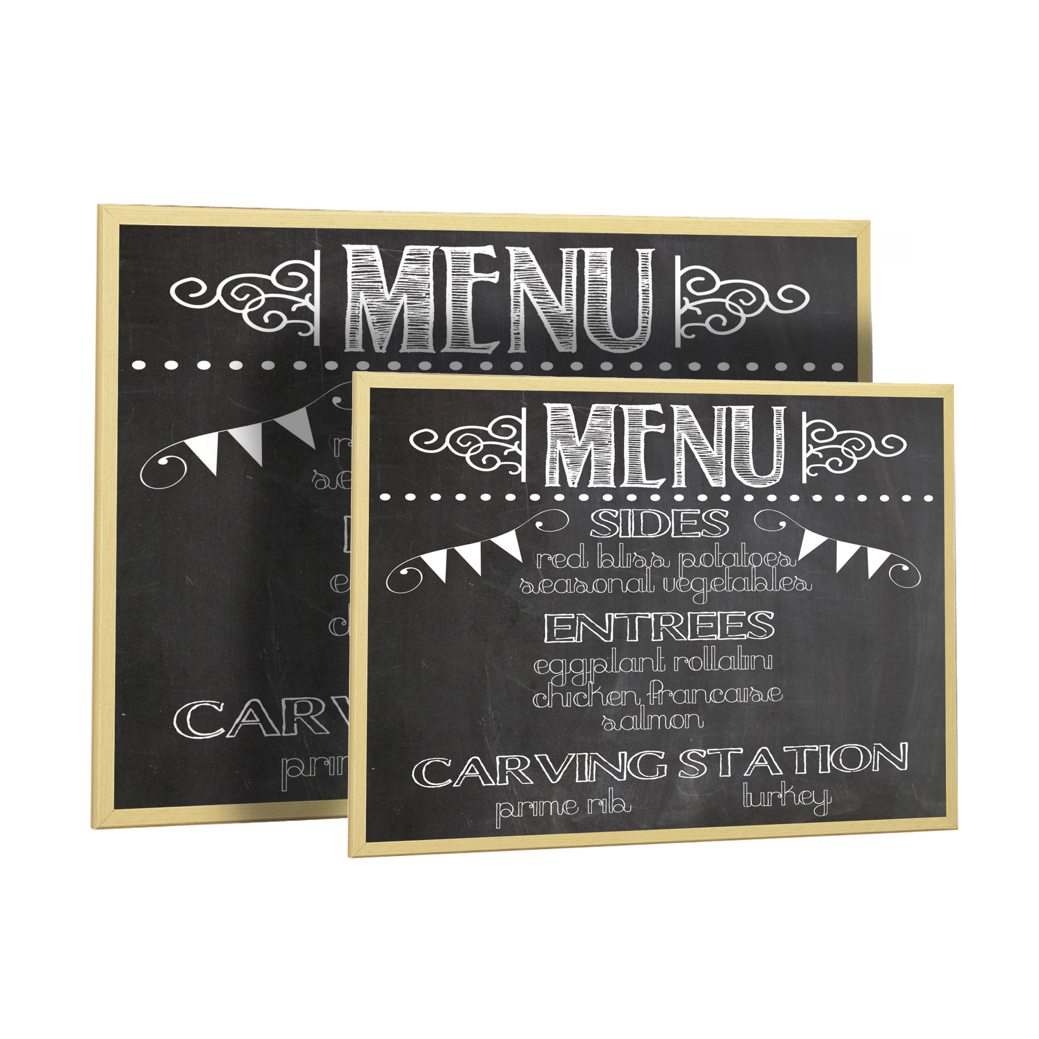 Boards - Blackboard with Wood Frame - (Faibo) - 30 x 40cm