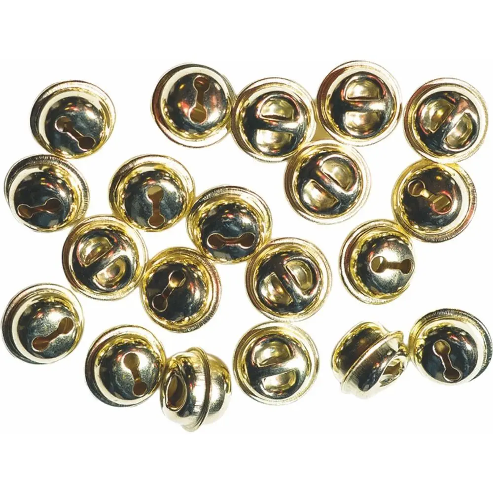 Crafts - Bells Gold pack of 20 - (Junior)