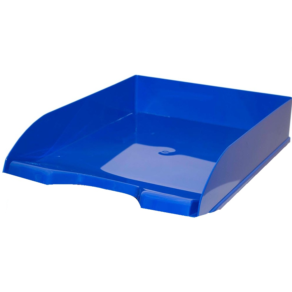 Desk Trays - Blue Stackable Trays - (Ark Office)