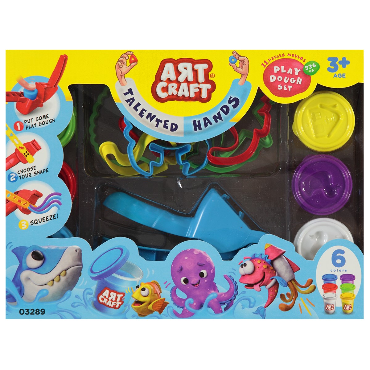 Play Dough - Talented Hands Ocean Set - (Art Craft)