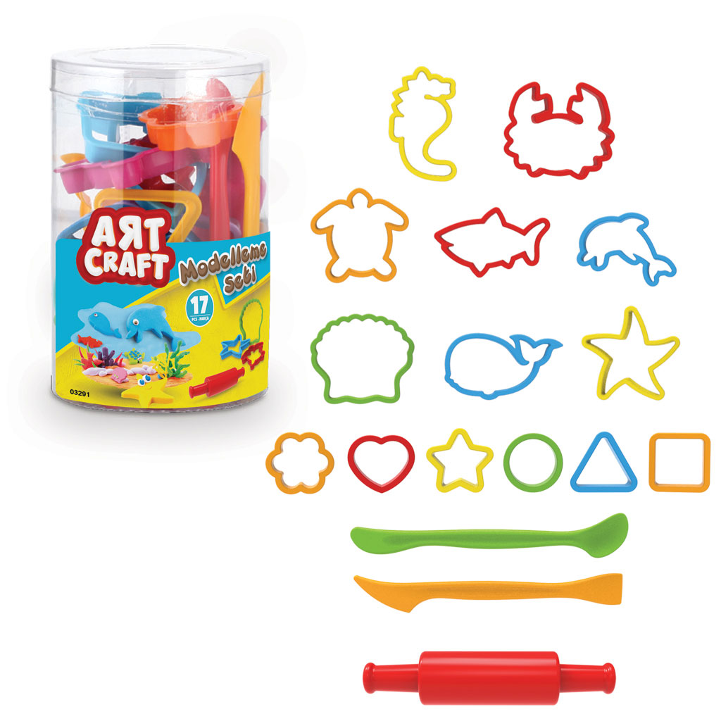 Play Dough - Modelling Shape Set - (Art Craft)
