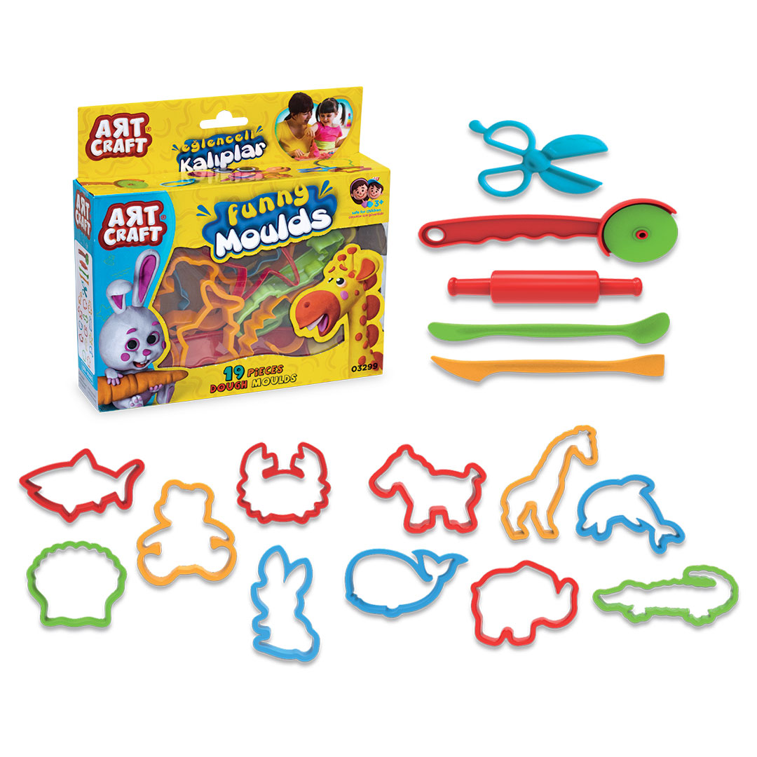 Play Dough - Funny Moulds - (Art Craft)