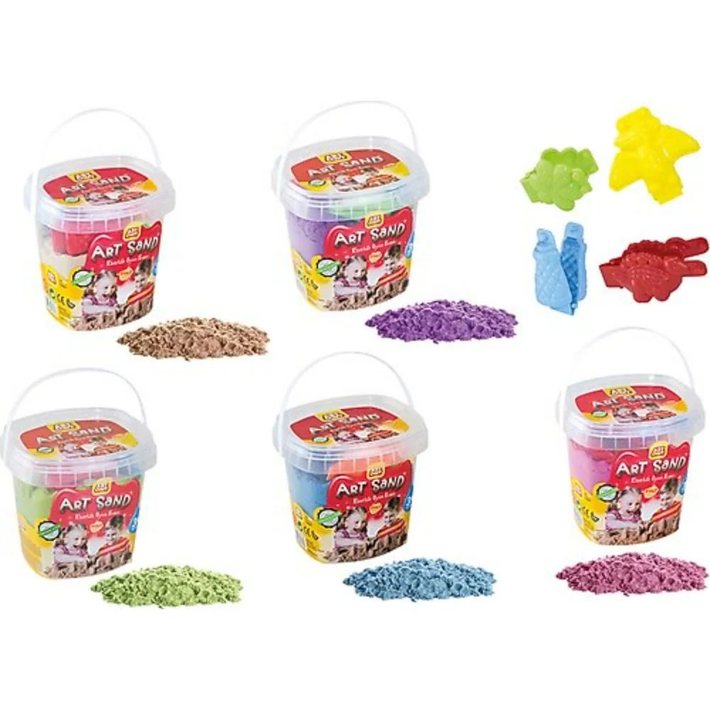 Kinetic Sand - Art Sand + Moulds - (Art Craft)