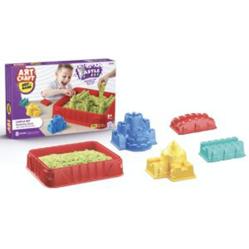 Kinetic Sand - Castle Sand Set - (Art Craft)