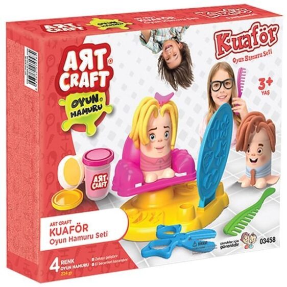 Play Dough - Hairdresser Play Dough Set - (Art Craft)