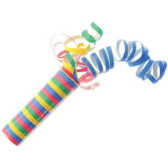 Streamers - Assorted Coloured Streamers