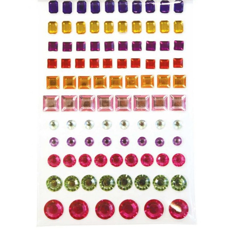 Crafts - Self Adhesive Craft Gems (Haza)