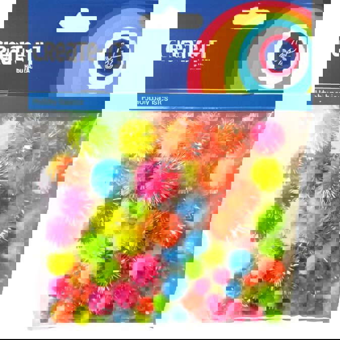 Crafts - Neon Pompoms Mix - (Create-It)