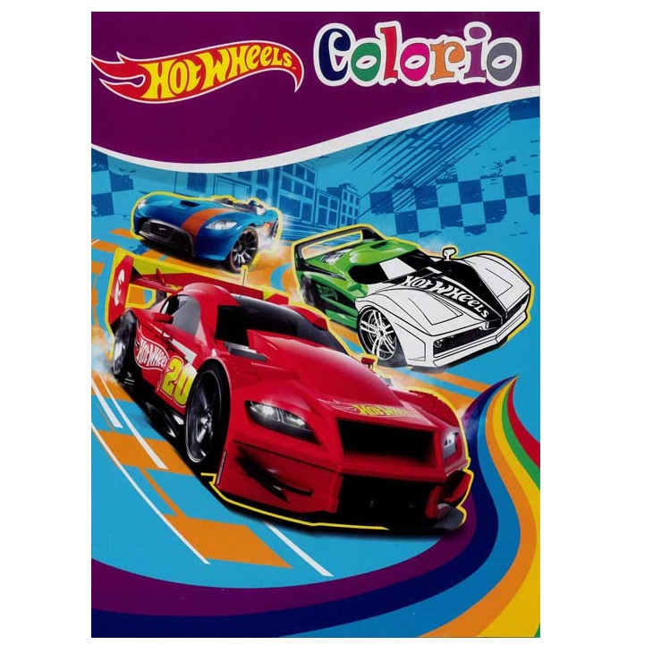 Colouring Books - Hot Wheels - (Colorio)