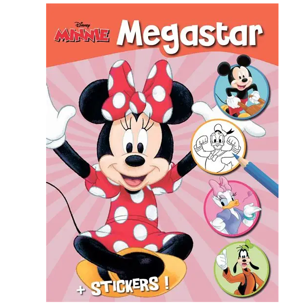 Colouring Books - Minnie Mouse Colouring Book - (Megastar)