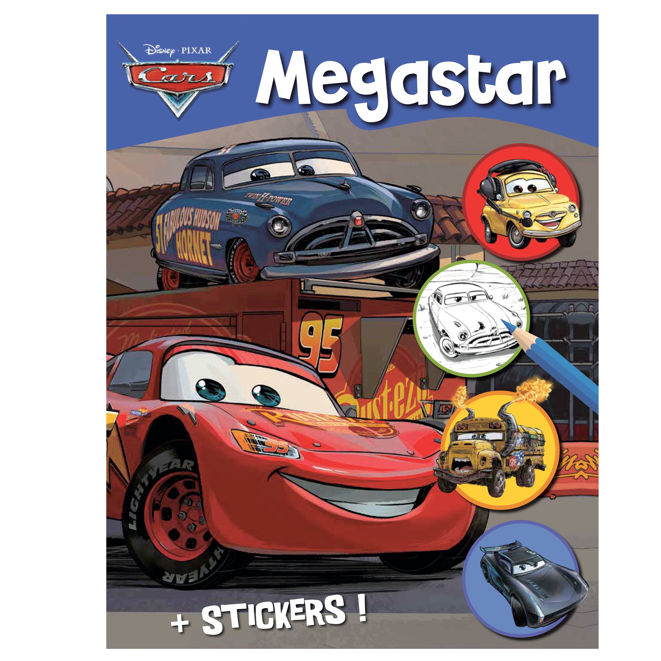 Colouring Books - Cars Colouring Book - (Megastar)