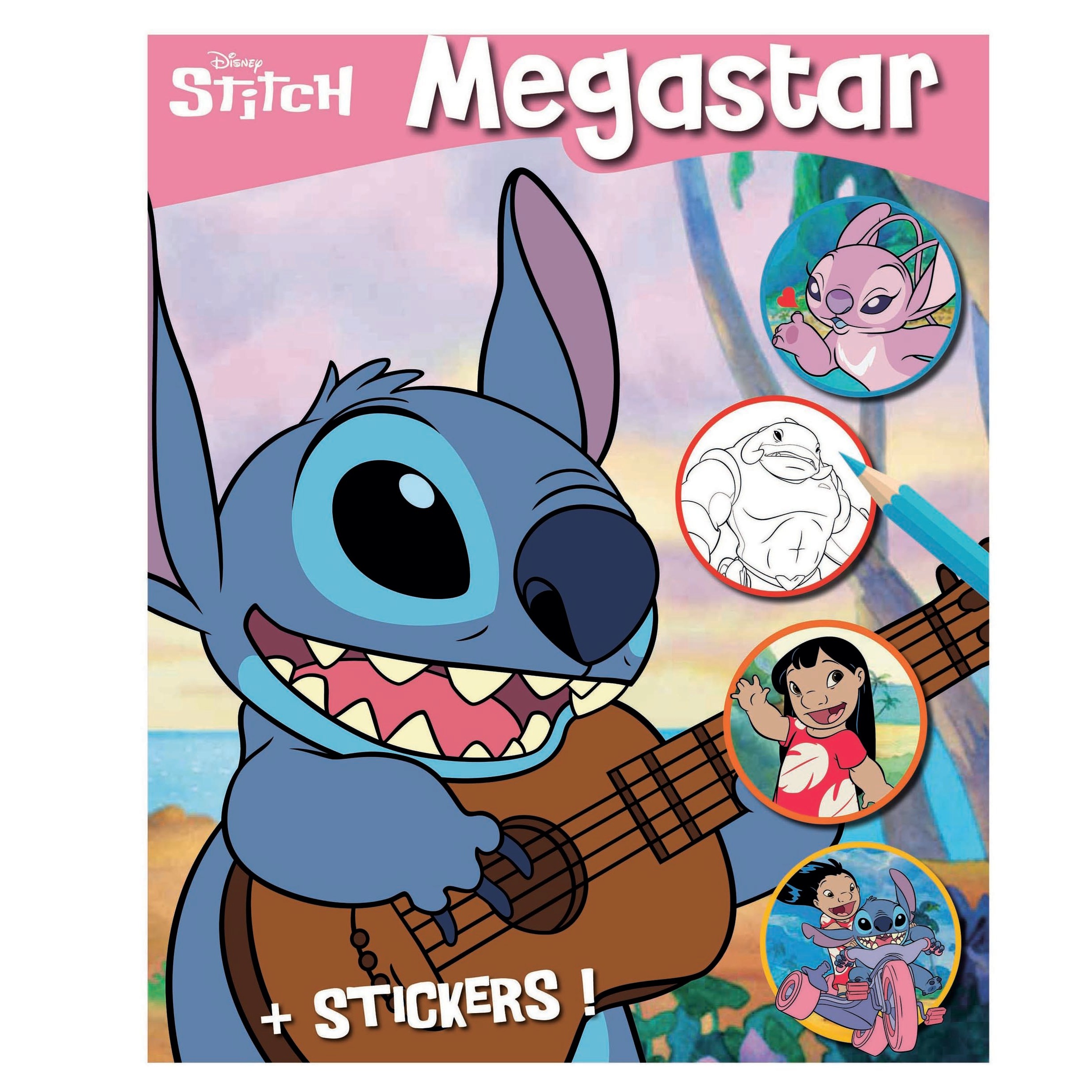 Colouring Books - Stitch Colouring Book - (Megastar)