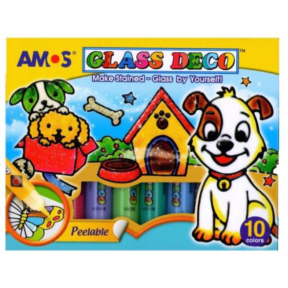 Paint - Glass Deco - (Amos) - Pack of 10