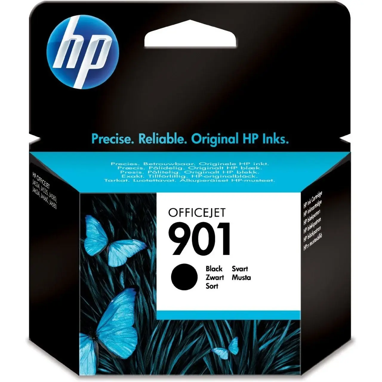 HP Printer Ink - Black and Color - HP 901 Blk