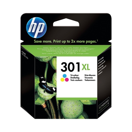 HP Printer Ink - Black and Color - HP 301 XL Clr