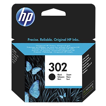 HP Printer Ink - Black and Color - HP 302 Blk