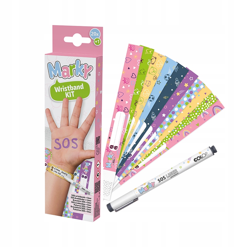 Marky SOS Wristband Kit - (Colop)