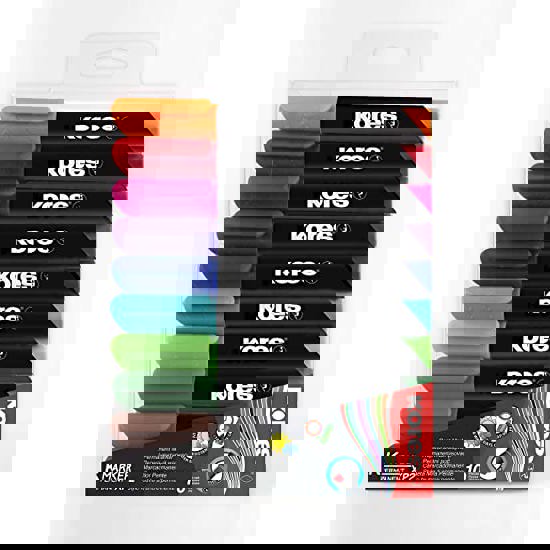 Markers - Pack of Permanent Markers - (Kores) - Pack of 10