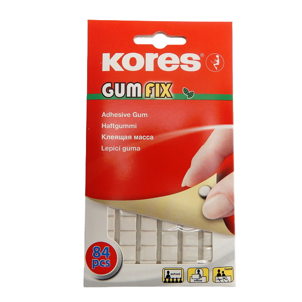 Sticky Tack - White Gum Fix 84pcs - (Kores)