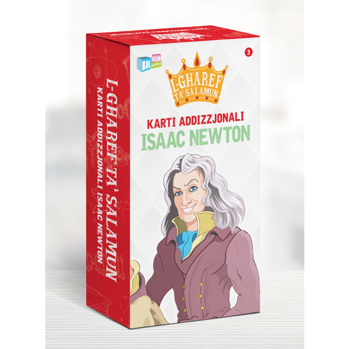 L-Għaref Ta’ Salamun: Karti Addizzjonali - Isaac Newton