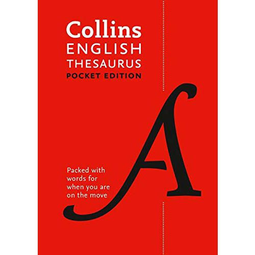 Thesaurus - Collins English Thesaurus Pocket Edition