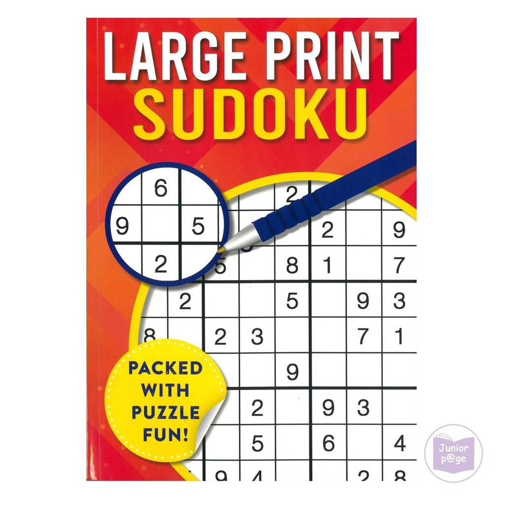 Activity Books - Large Print Sudoku