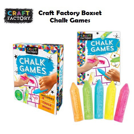 Crafty Factory - Activity Kits - Chalk Games Activity Kit