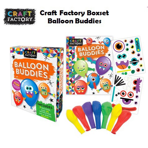 Crafty Factory - Activity Kits - Balloon Buddies Craft Kit