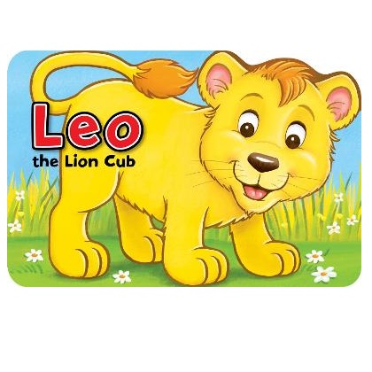 Books - Wild Animal Board Books - Leo the Lion Cub