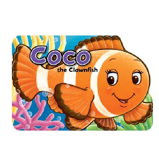 Books - Ocean Animals Board Books - Coco The Clownfish