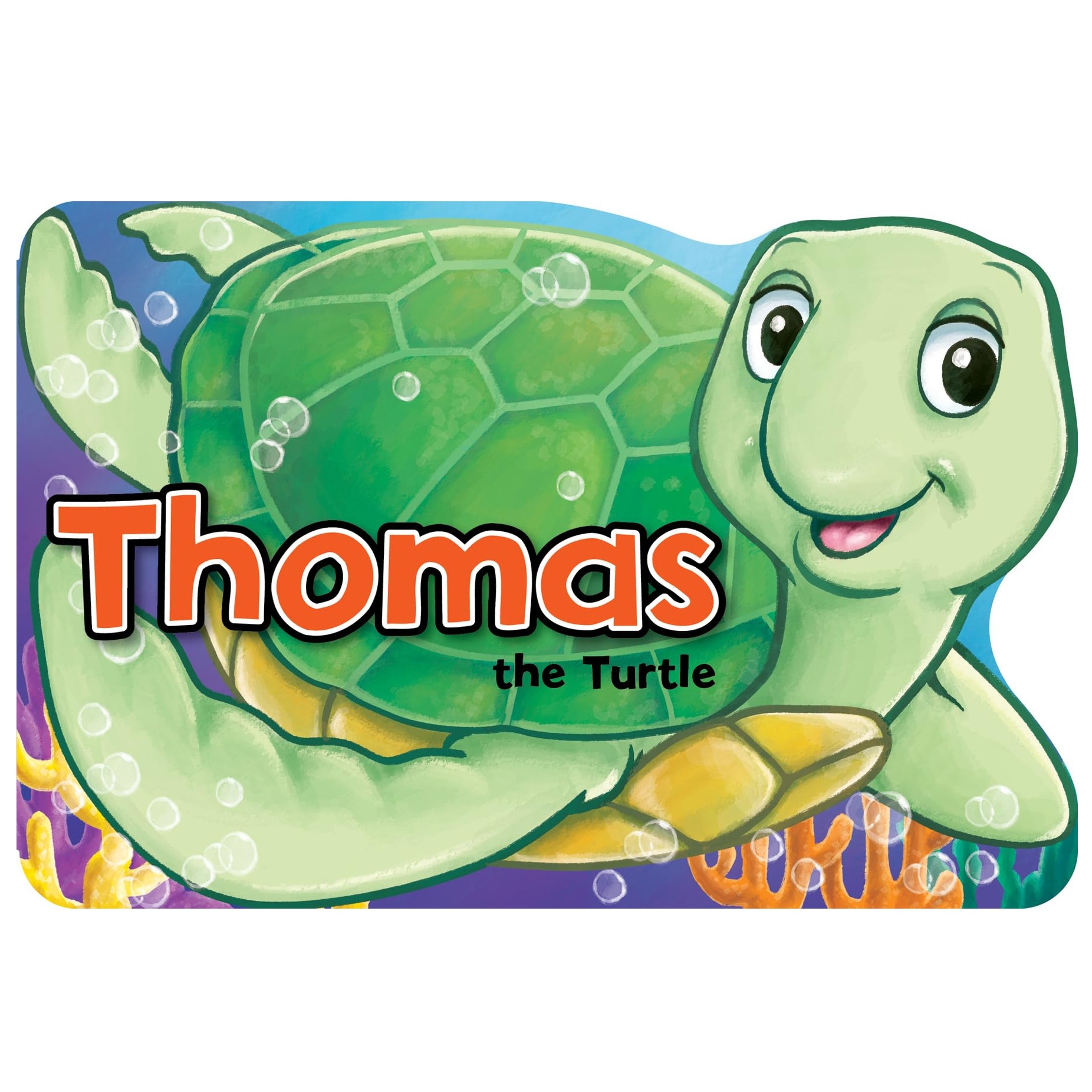 Books - Ocean Animals Board Books - Thomas The Turtle