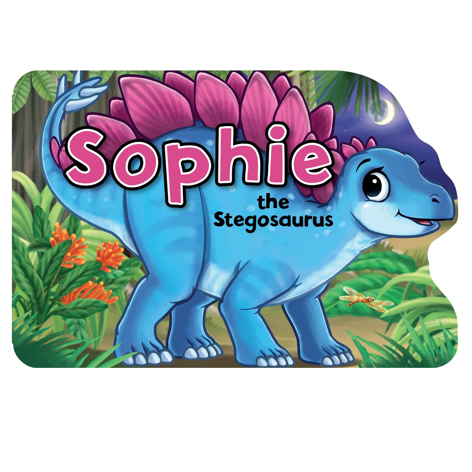 Books - Dinosaur Shaped Board Books - Sophie The Stegosaurus