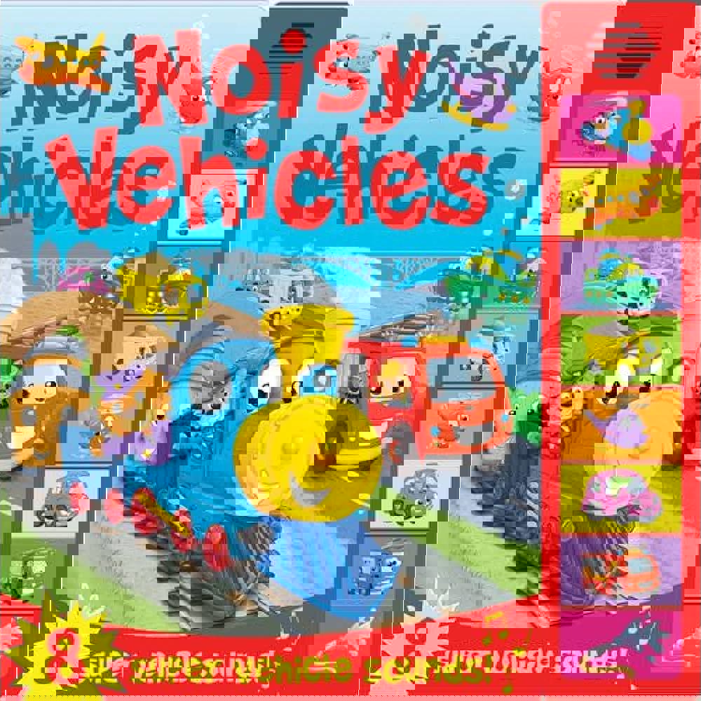 Books - Noisy Vehicles Sound Book - (Igloo Books)