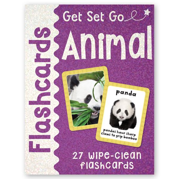 Get Set Go Flashcards (Miles Kelly) - Animals